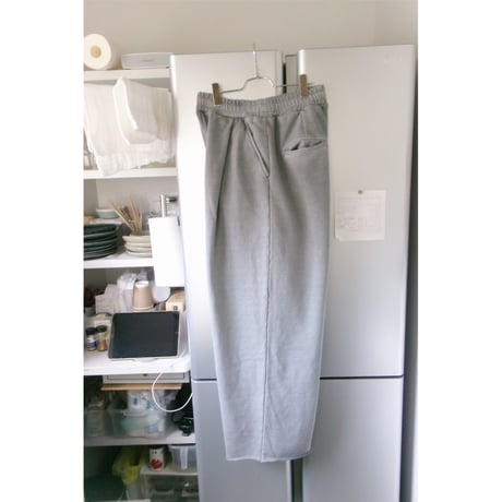 Rich I / TUCK SWEAT PANTS *BLACK