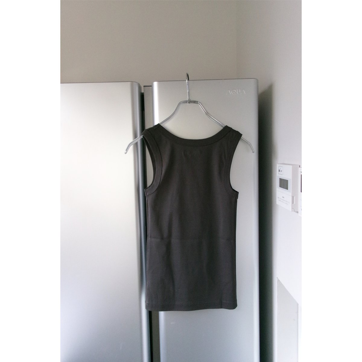 新品未使用タグ付き FUJI COTTON SQUARE TANK TOP FUJI / COTTON SQUARE TANK TOP(for ladies) *CHAR