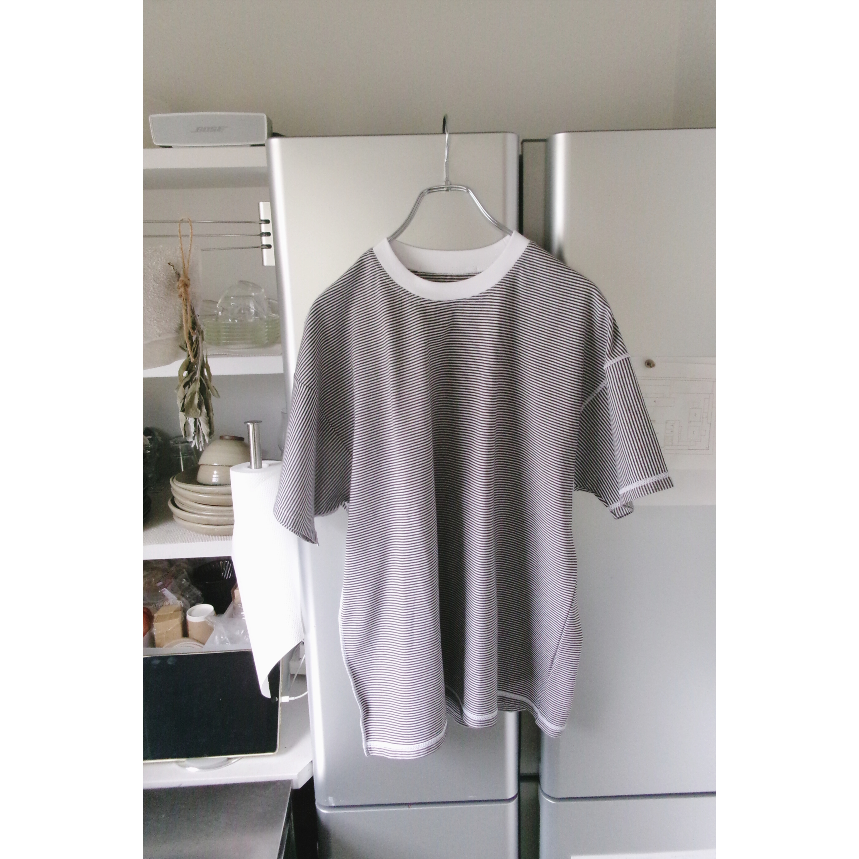 ABELIA EDWARD GOUCHA / CLASSIC T-SHIRT BORDER *