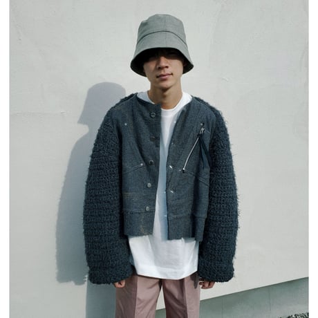 tokio /crash knit arm JKT