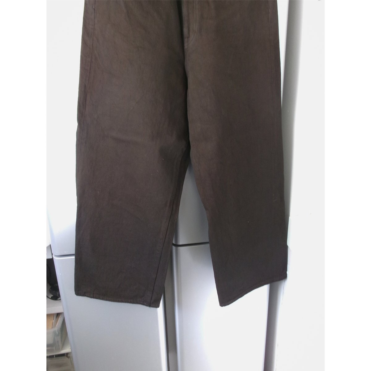 YOKO SAKAMOTO / 5POCKET BAGGY PANTS DENIM *KAKI
