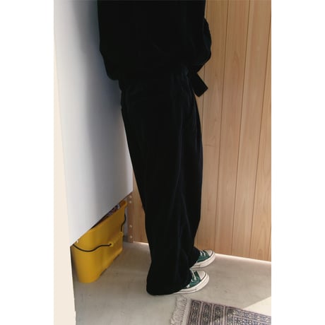 Blanc YM / Wide Corduroy Jumpsuit *NAVY
