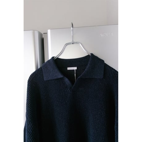 Blanc YM / Skipper Knit Shirts *Navy