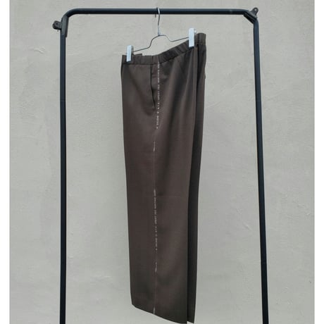 TOZAOU / mimi Track Slacks -No.15