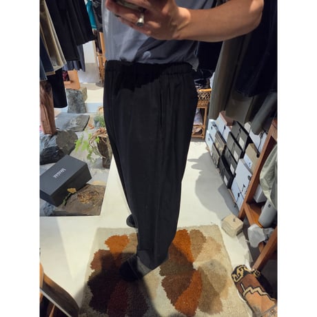 YOKO SAKAMOTO / RELAX EASY PANTS *BLACK