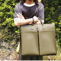 Rich I / RECTANGLE [LEATER HELMET BAG]