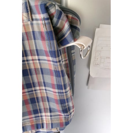 [実店舗限定アイテム(SOLDOUT)]  ABELIA EDWARD GOUCHA / STRIDE BAG AVET EXCLUSIVE  *BLUE CHECK