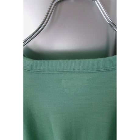 FUJI / WOOL S/S T-SHIRT *GREEN
