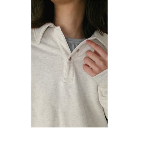 OLD FOLK HOUSE / Skipper Sweatshirt *Heather gray