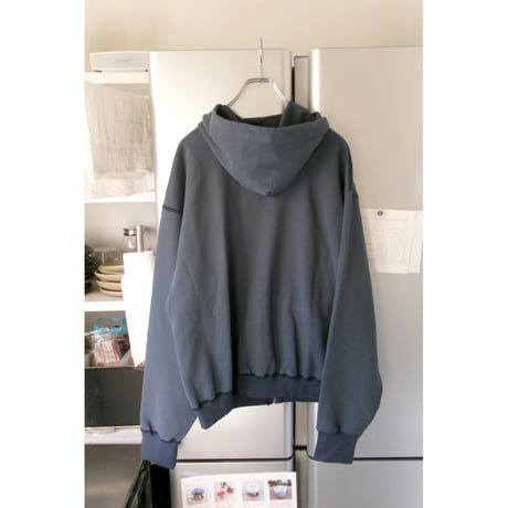 ABELIA EDWARD GOUCHA / CLASSIC ZIP HOODIE *BLUE