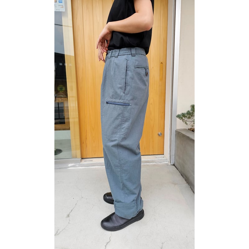 NO ROLL / THICKWALK 8P PANTS *DARKESTGREEN | AVET