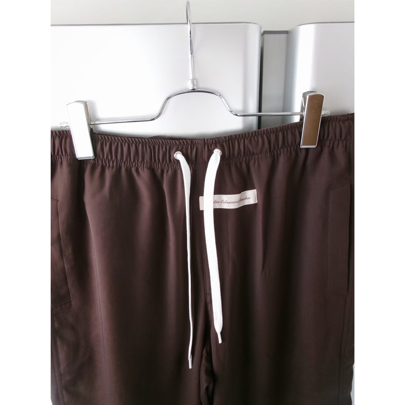ABELIA EDWARD GOUCHA / CLUB TRUNK PANTS *BROWN