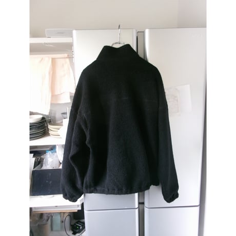 UNIVERSAL PRODUCTS / WOOL FLEECE DERBY JACKET *BLACK