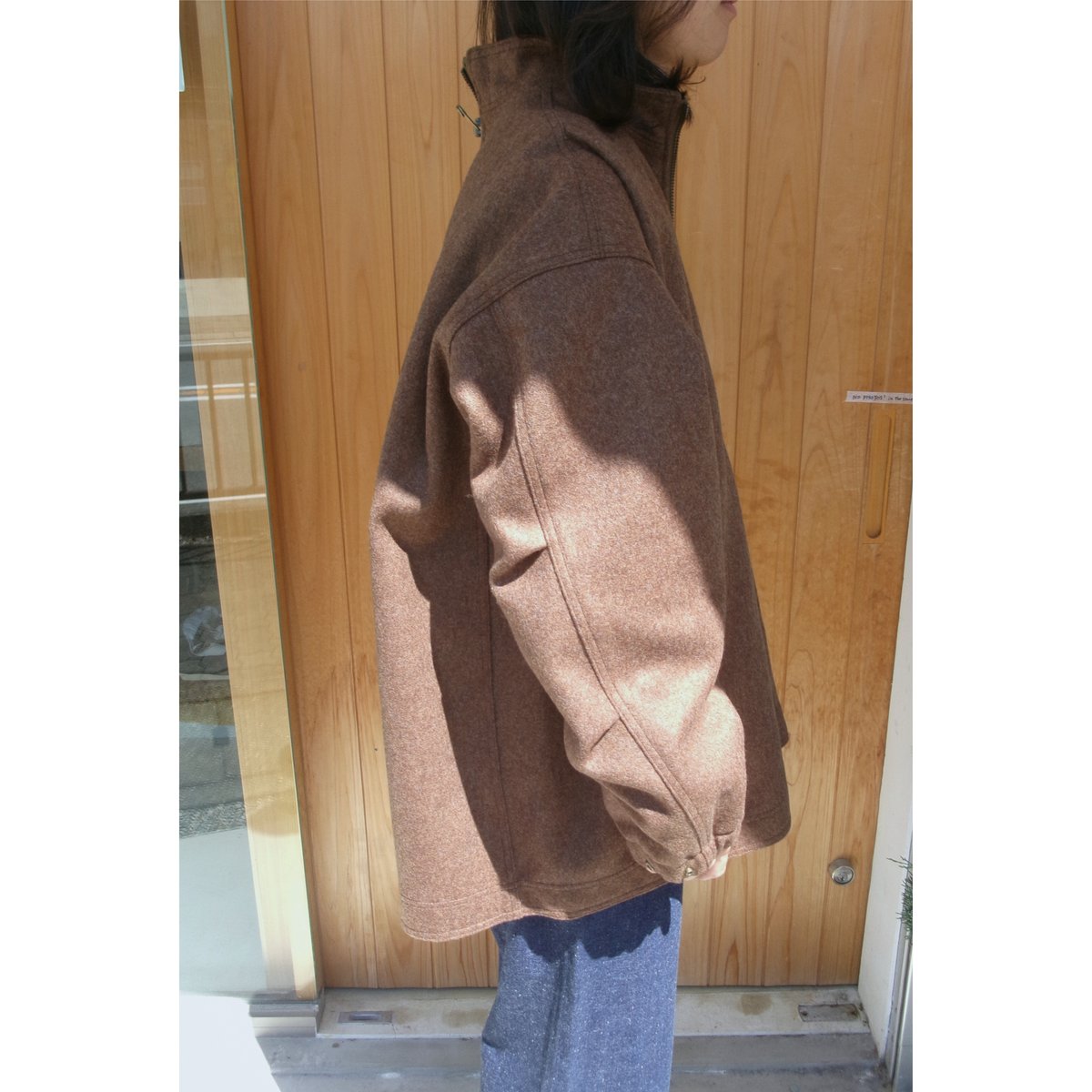 ISSUETHINGS / type88（wool / short) *BROWN | AVET