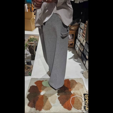 TOZAOU / Carpet Painter Pants *Gray