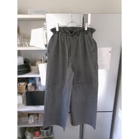MY___ / GARMENT DYE EASY PAINTER PANTS *SUMI