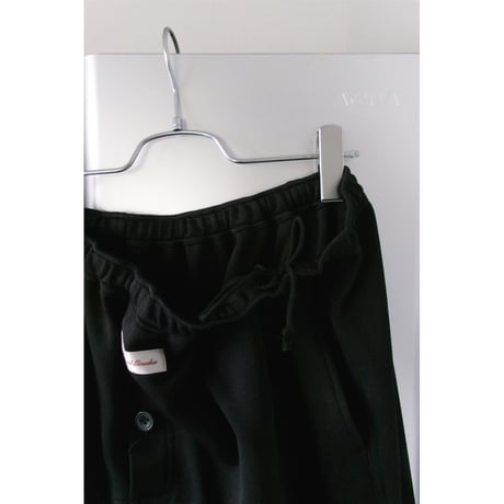 ABELIA EDWARD GOUCHA / LONG TRUNKS PANTS Smooth Jersey  *BLACK