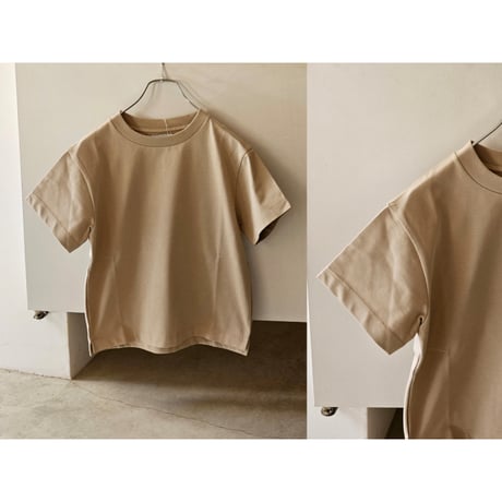 MY___ / MY BASIC S/S T-SHIRT(for Ladies) *BEIGE