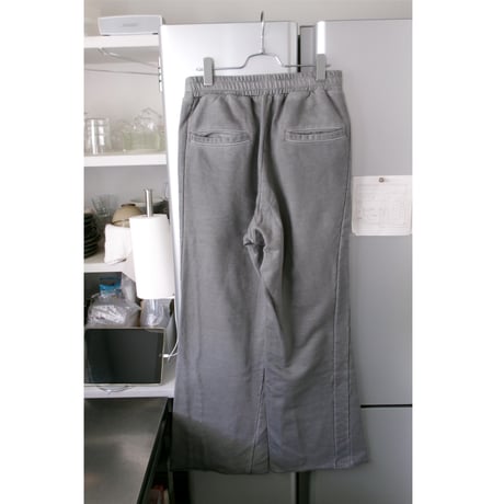Rich I / WIDE FLARE SWEAT PANTS *BLACK