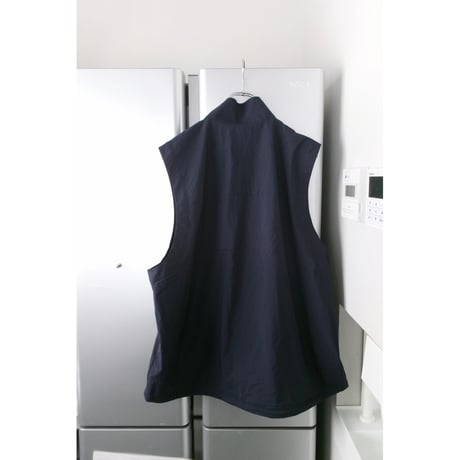 EVCON/ NYLON ZIP UP VEST *NAVY