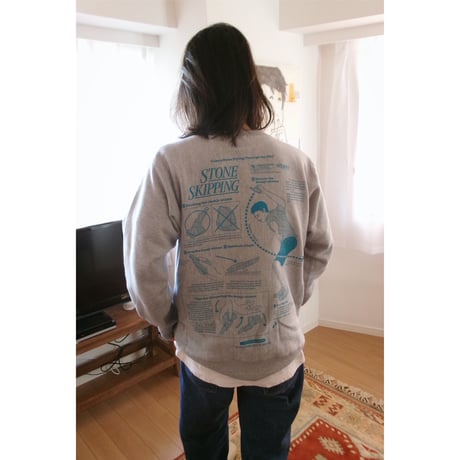 [別注] HIDAKA / STEINER TEE AWAJI *GRAY