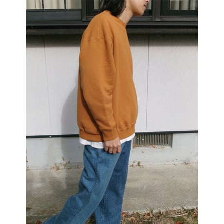 [別注] FUJI / CREW NECK SWEAT *ORANGE