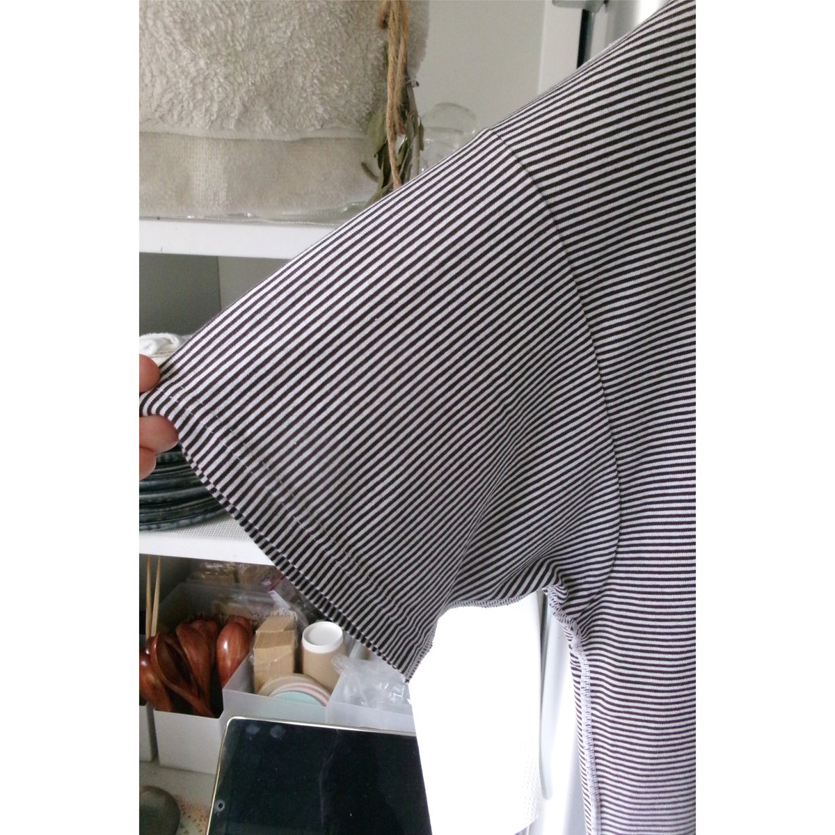 ABELIA EDWARD GOUCHA / CLASSIC T-SHIRT BORDER *