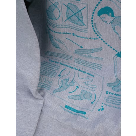 [別注] HIDAKA / STEINER TEE AWAJI *GRAY