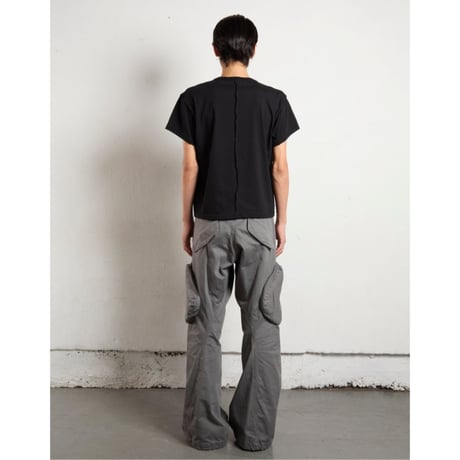 NVRFRGT / HALF SLEEVE T-SHIRT *BLACK
