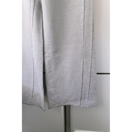Rich I / WIDE FLARE SWEAT PANTS *BLACK