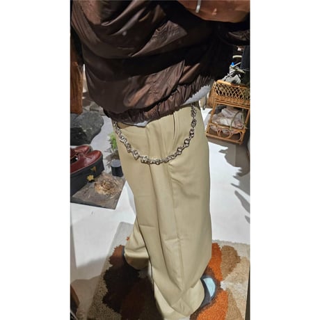 HIDAKA / Pull Tab Pants Chain *Silver