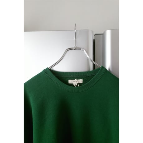 FUJI /  crew neck sweat for ladies *green