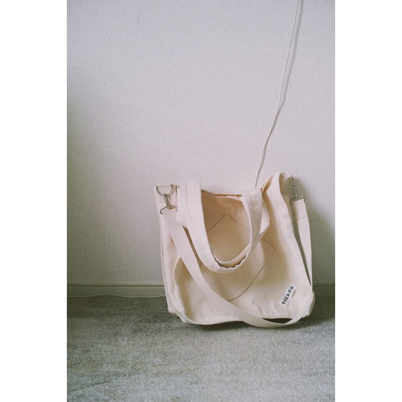 TOZAOU for AVET / Denim Miton Tote *cream | AVET 