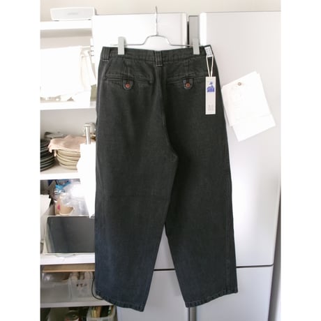 NO ROLL / THICKWALK PANTS BLACK DENIM *BLACK
