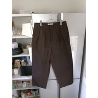 NO ROLL / THICKWALK N.WEATHER PANTS *DARKEST BROWN