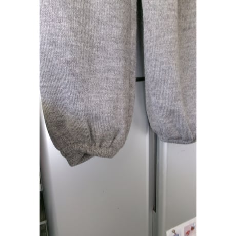 TOZAOU / Award Knit Pants *Gray