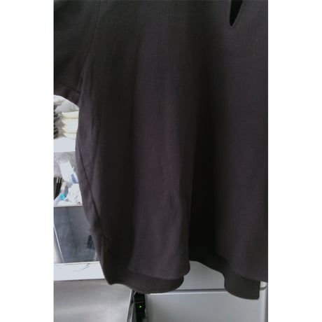 Blanc YM / SILK COTTON SKIPPER SHIRTS *Black