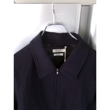 FUJI / COTTON SILK RAGLAN BLOUSON *NAVY