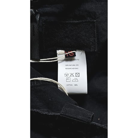 YOKO SAKAMOTO / RESEARCHER BAG *BLACK