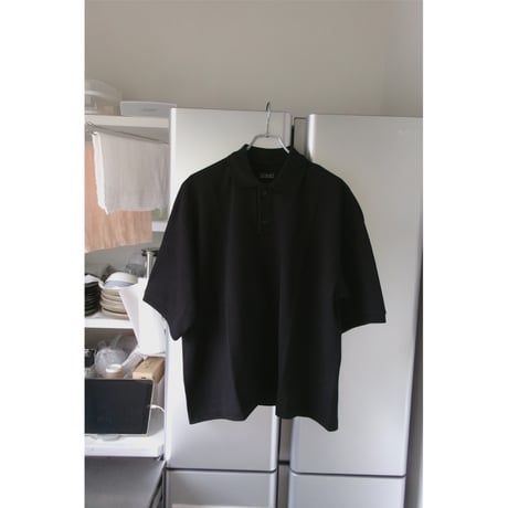 YOKO SAKAMOTO / BOX TUBE POLO *BLACK