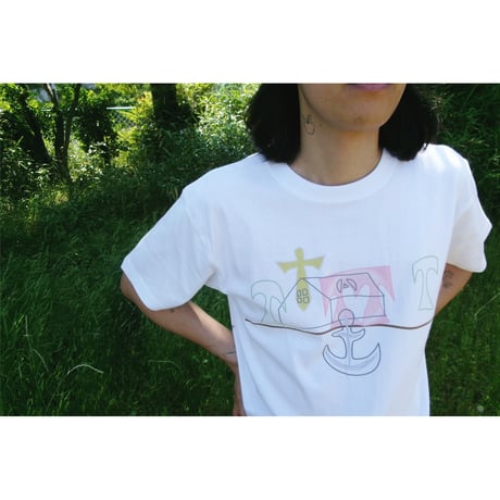 [別注] TOZAOU for AVET / Guidance Tee *white
