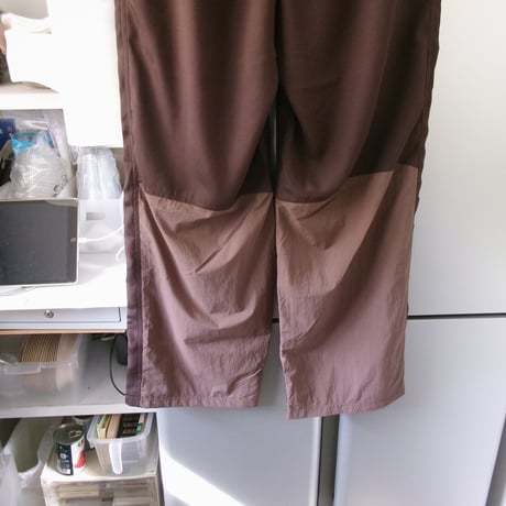 ABELIA EDWARD GOUCHA / CLUB TRUNK PANTS *BROWN