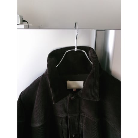 YOKO SAKAMOTO /  PLEATS JACKET *BROWN(コーデュロイ)