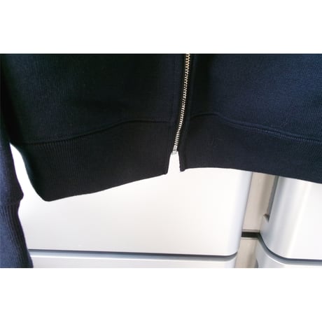 FUJI / COTTON ZIP UP HOODIE *NAVY