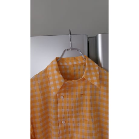 TOZAOU / Cock Lining Shirt *Red