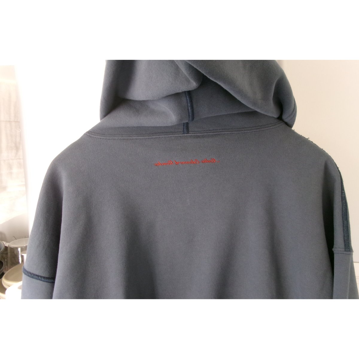 ABELIA EDWARD GOUCHA / CLASSIC ZIP HOODIE *BLUE
