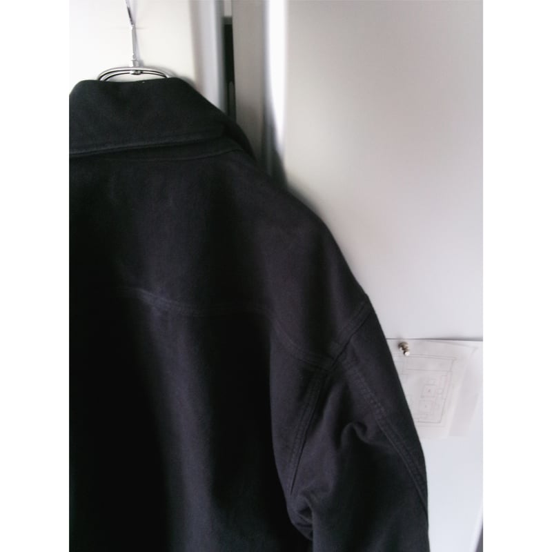 OLD FOLK HOUSE / Moleskin Blouson *Black | AVET