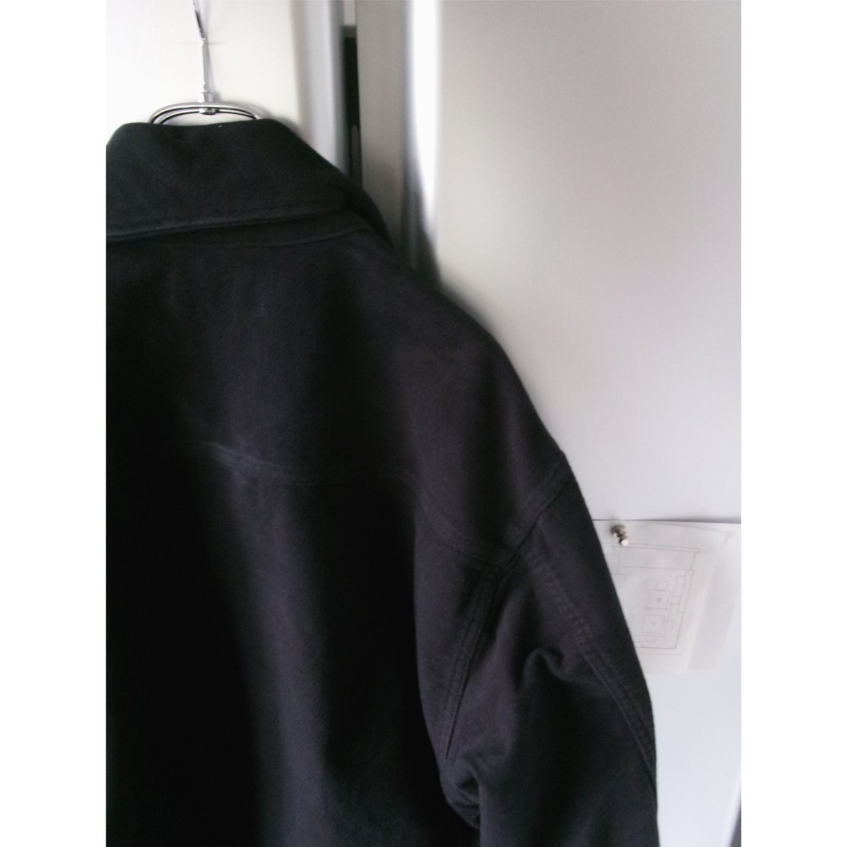 OLD FOLK HOUSE / Moleskin Blouson *Black | AVET