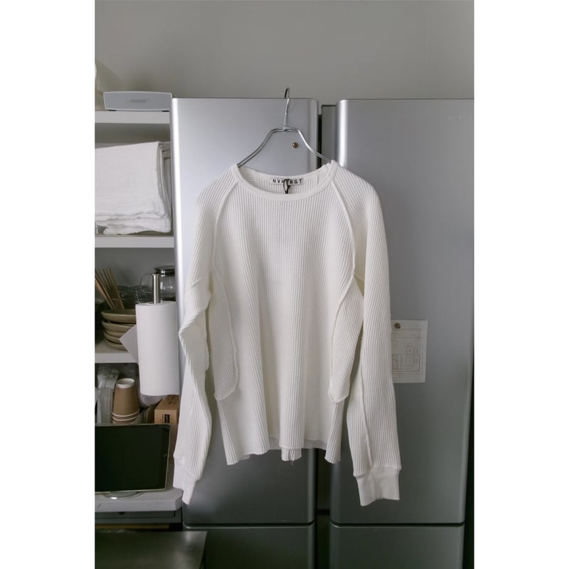 NVRFRGT / WAFFLE THERMAL LONG SLEEVE T-SHIRT *W