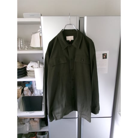 YOKO SAKAMOTO / UTILITY SHIRT *OLIVE